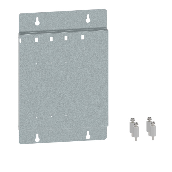 Platine isolante acier galvanisé xl³hp 6300 pour dpx-is 630, armoire 450xmm