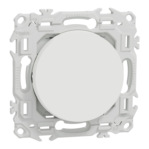 Odace - permutateur - bornes automatiques - 10ax - blanc craie