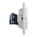 Odace - prise rj45 - cat6 utp grade 1 à 2 - blanc craie