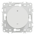 Wiser odace - thermostat connecté filaire 2a zigbee - blanc craie