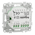 Wiser odace - thermostat connecté filaire 2a zigbee - blanc craie