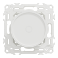 Wiser odace - variateur rotatif connecté 2 ou 3 fils zigbee - blanc craie