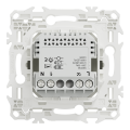 Wiser odace - variateur rotatif connecté 2 ou 3 fils zigbee - blanc craie