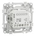 Wiser odace - variateur poussoir connecté 2 ou 3 fils zigbee - blanc craie
