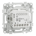 Wiser odace - bouton poussoir connecté 3 fils 10a zigbee - blanc craie