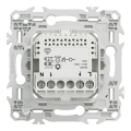 Wiser odace - bouton poussoir connecté 3 fils 10a zigbee - blanc craie