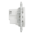 Wiser odace - bouton poussoir connecté 3 fils 10a zigbee - blanc craie