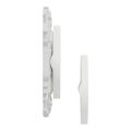 Wiser odace - interrupteur centralisé sans fils 2 ou 4 boutons - blanc craie
