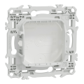 Odace - obturateur - pré-perçage pour sortie de câble - blanc craie