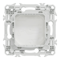 Odace - obturateur - pré-perçage pour sortie de câble - blanc craie