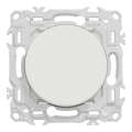 Odace - va-et-vient ou poussoir avec griffes - 10ax - blanc craie