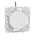 Odace - va-et-vient ou poussoir lumineux led avec griffes - 10ax - blanc craie
