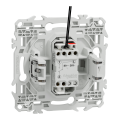Odace - va-et-vient ou poussoir lumineux led avec griffes - 10ax - blanc craie