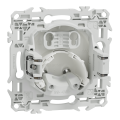 Odace - sortie de câble avec griffes - serre câble 6 à 12 mm² - blanc craie