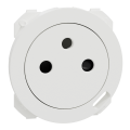 Odace - enjoliveur seul - pour prise affleurante et chargeur usb-c - blanc craie