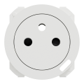 Odace - enjoliveur seul - pour prise affleurante et chargeur usb-c - blanc craie