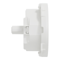 Odace - enjoliveur seul - pour prise affleurante et chargeur usb-c - blanc craie