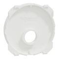 Odace - enjoliveur seul - pour prise tv - blanc craie