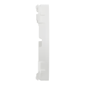 Odace - enjoliveur seul - pour prise tv - blanc craie