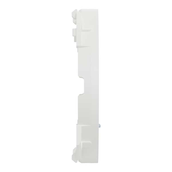 Odace - enjoliveur seul - pour prise rj45 - blanc craie