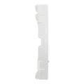 Odace - enjoliveur seul - pour prise rj45 - blanc craie