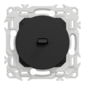 Odace - va-et-vient ou poussoir à levier - 10ax - noir onyx