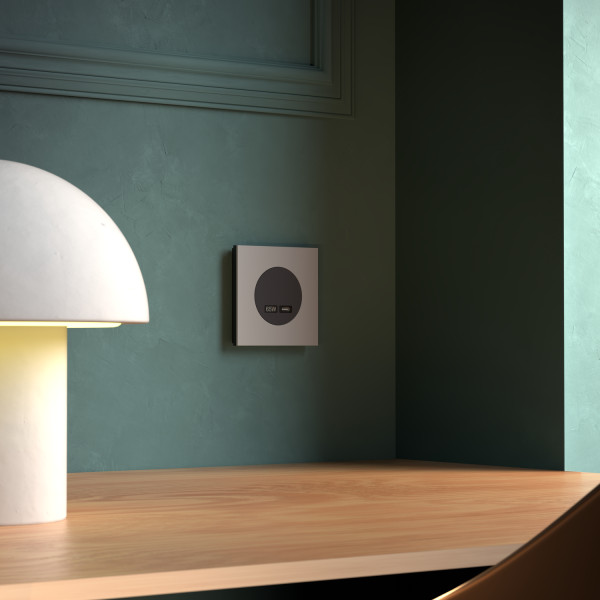Odace - chargeur usb-c 65w - forte puissance et charge rapide - noir onyx