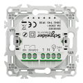 Wiser odace - thermostat connecté filaire 2a zigbee - noir onyx