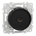 Wiser odace - variateur rotatif connecté 2 ou 3 fils zigbee - noir onyx