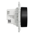 Wiser odace - variateur rotatif connecté 2 ou 3 fils zigbee - noir onyx
