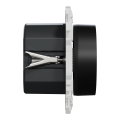 Odace - variateur de lumière universel 2 ou 3 fils - rotatif - noir onyx
