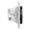 Wiser odace - variateur poussoir connecté 2 ou 3 fils zigbee - noir onyx