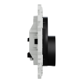 Odace - sortie de câble - serre câble 6 à 12 mm² - noir onyx