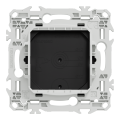 Odace - obturateur - pré-perçage pour sortie de câble - noir onyx