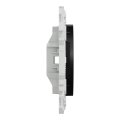 Odace - obturateur - pré-perçage pour sortie de câble - noir onyx