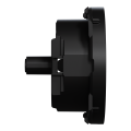 Odace - enjoliveur seul - pour prise affleurante - noir onyx