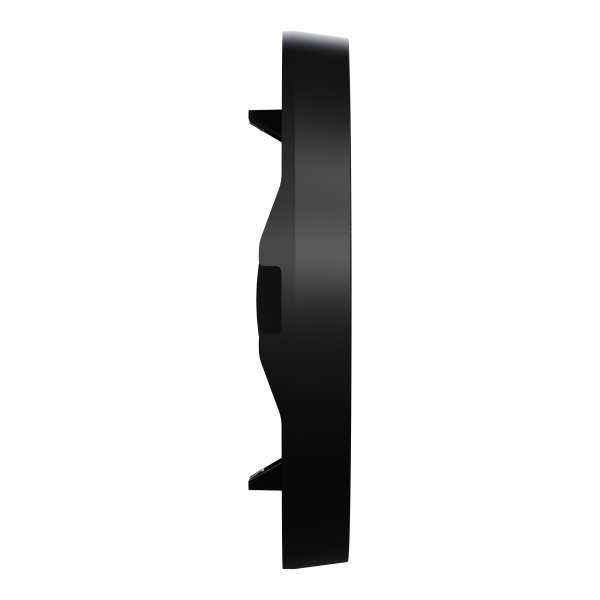 Odace - enjoliveur seul - pour va-et-vient ou poussoir - noir onyx