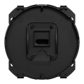 Odace - enjoliveur seul - pour va-et-vient ou poussoir à levier - noir onyx