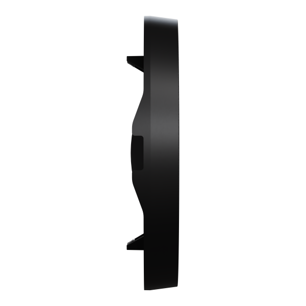 Odace - enjoliveur seul - pour va-et-vient ou poussoir - vmc - noir onyx