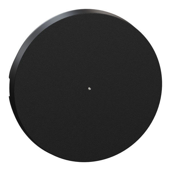 Odace - enjoliveur seul à voyant - pour va-et-vient ou poussoir - noir onyx