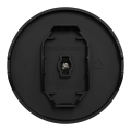 Odace - enjoliveur seul à voyant - pour va-et-vient ou poussoir - noir onyx
