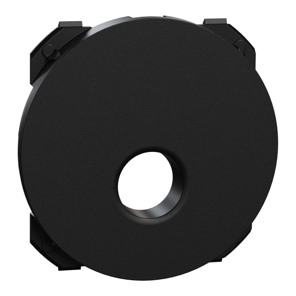 Odace - enjoliveur seul - pour prise tv - noir onyx