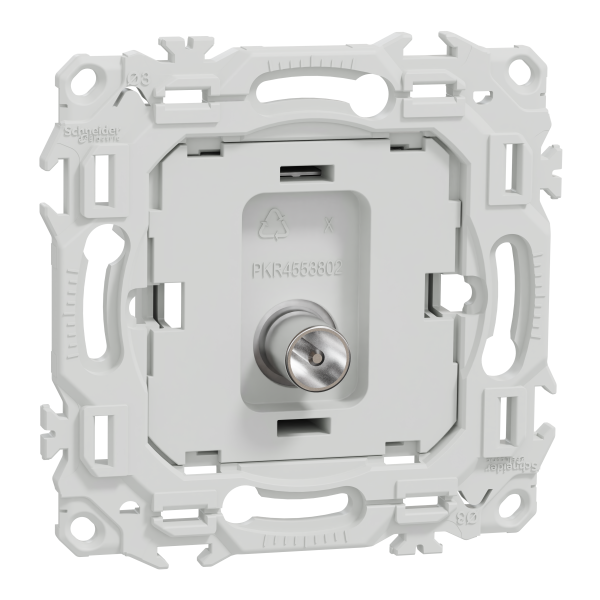 Odace - prise tv simple mâle - sortie coaxiale - sans enjoliveur