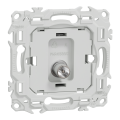 Odace - prise tv simple mâle - sortie coaxiale - sans enjoliveur