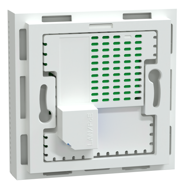 Resi9 connect - prise rj45 pt acces wifi bibande poe - wifi 4-5-6 -1gbit - blanc