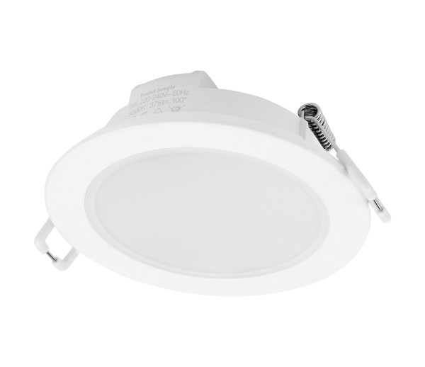 Lea - pack de 10 encastrés ip20/65 fixe led 5w 420lm 4000k blanc bbc/re2020 - Aric - 11094