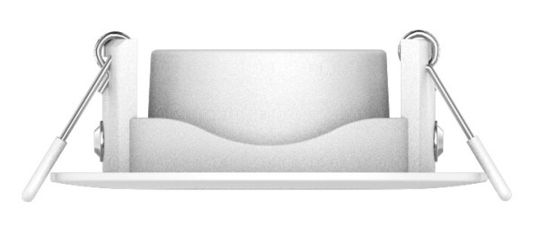 Pack de 4 encastrés kl1 4,8w 3000k blancs 400lm 25000h - Aric - 11095