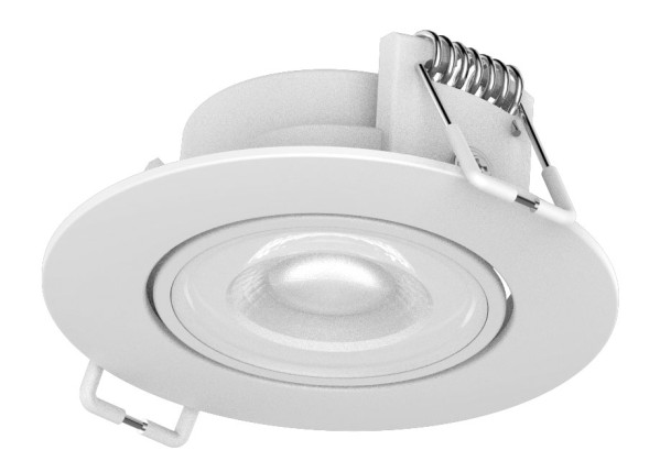 Pack de 4 encastrés kl1 4,8w 4000k blancs 400lm 25000h - Aric - 11096