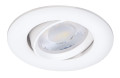 Spot iris blanc 6,2w 550lm 3cct 2700-3300-4000k dimmable - Aric - 51354