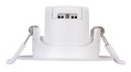 Spot iris blanc 6,2w 550lm 3cct 2700-3300-4000k dimmable - Aric - 51354